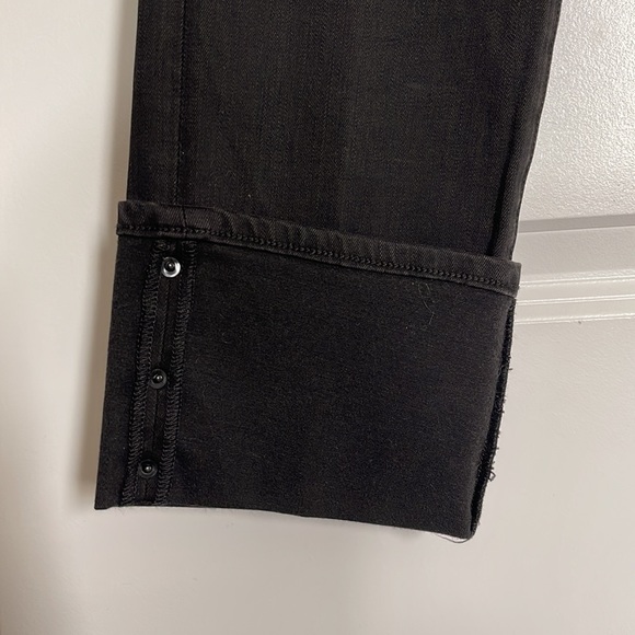 Frame Le Straight black jeans size 25 - Picture 5 of 6